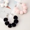 Imitation Rabbit Fur Pom Pom Cell Phone Charm Wristlet - Versatile Decorative Chain Accessory