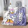 1pc Daisy Duck Purple Comic Book Print Blanket, Home, Office, Outdoor Gift for Kids and Adults