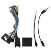 3PCS Car Audio Wiring Harness Adapter with Canbus Box Replacement for Ford FocusEscape