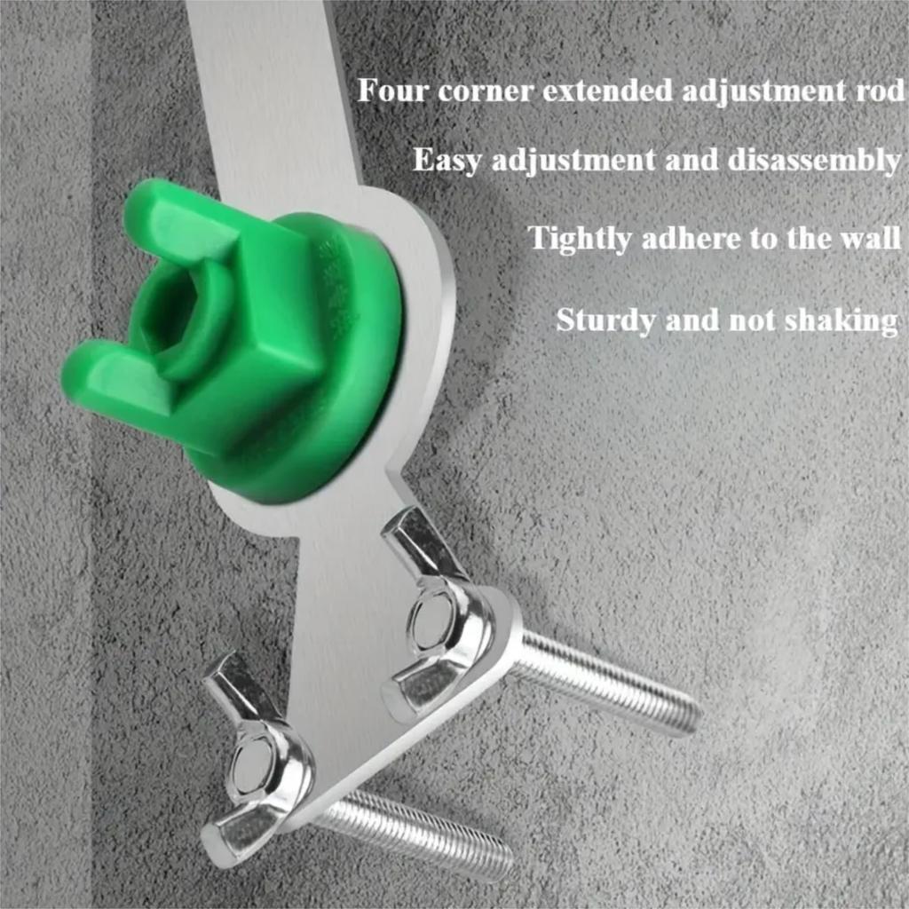 Регулируемый инструмент для выравнивания труб горячей и холодной воды с пузырьковым уровнем для установки душа 3 мл