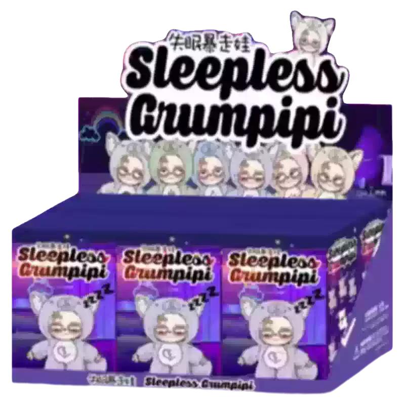 Grumpipi In Stock Original Sleepless Grumpipi Series Blind Box Vinyl Face Plush Doll Macaron Color Bag Decor Collection Toy Gift
