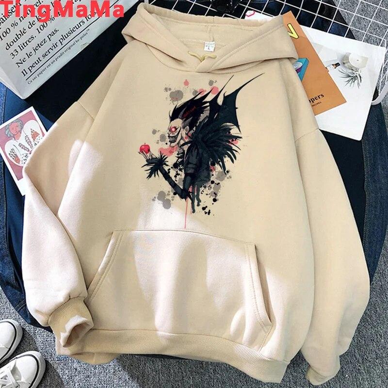 Death Note Misa AUnisexe толстовки унисекс Корея y2k с эстетическим принтом пуловеры унисекс толстовки больших размеров с графикой унисекс