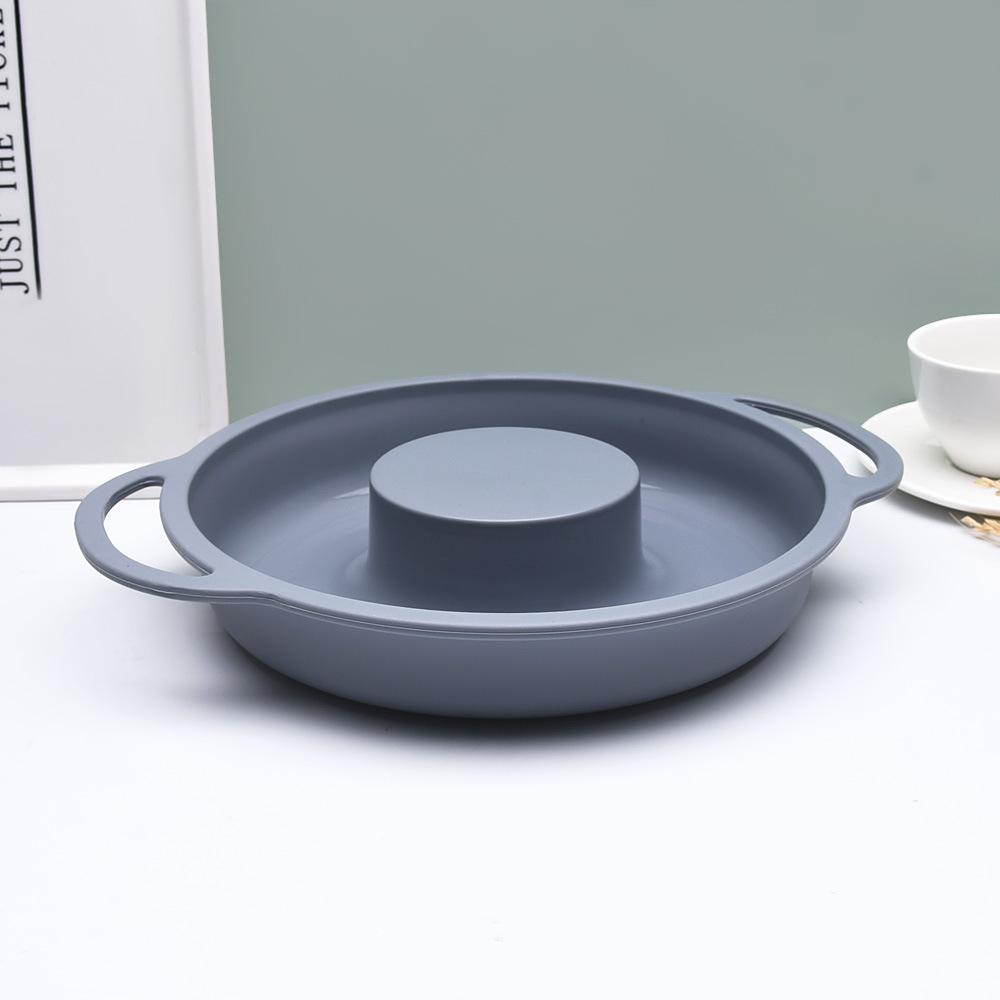 Полую круглую форму для торта можно повесить, легко чистить и легко снимать с формы. Силиконовая форма для торта.