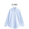 ZARZ DIY Женская универсальная модная рубашка оксфорд в полоску