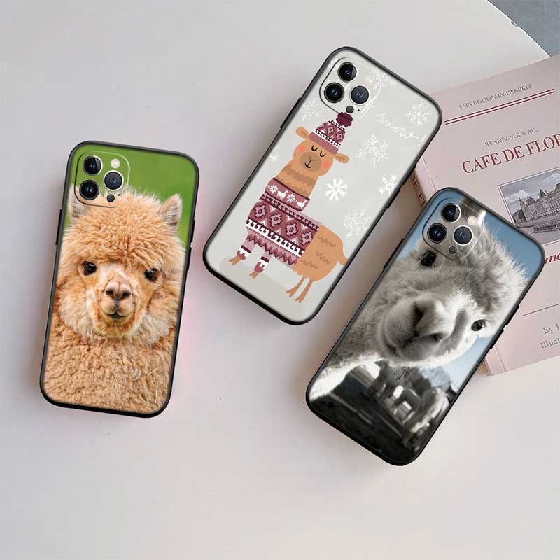 NH5 Alpaca New High-End Shell Phone Case for iPhone SE X XS XR 16E 17 11 Pro Max 8 7 6 6s Plus Air