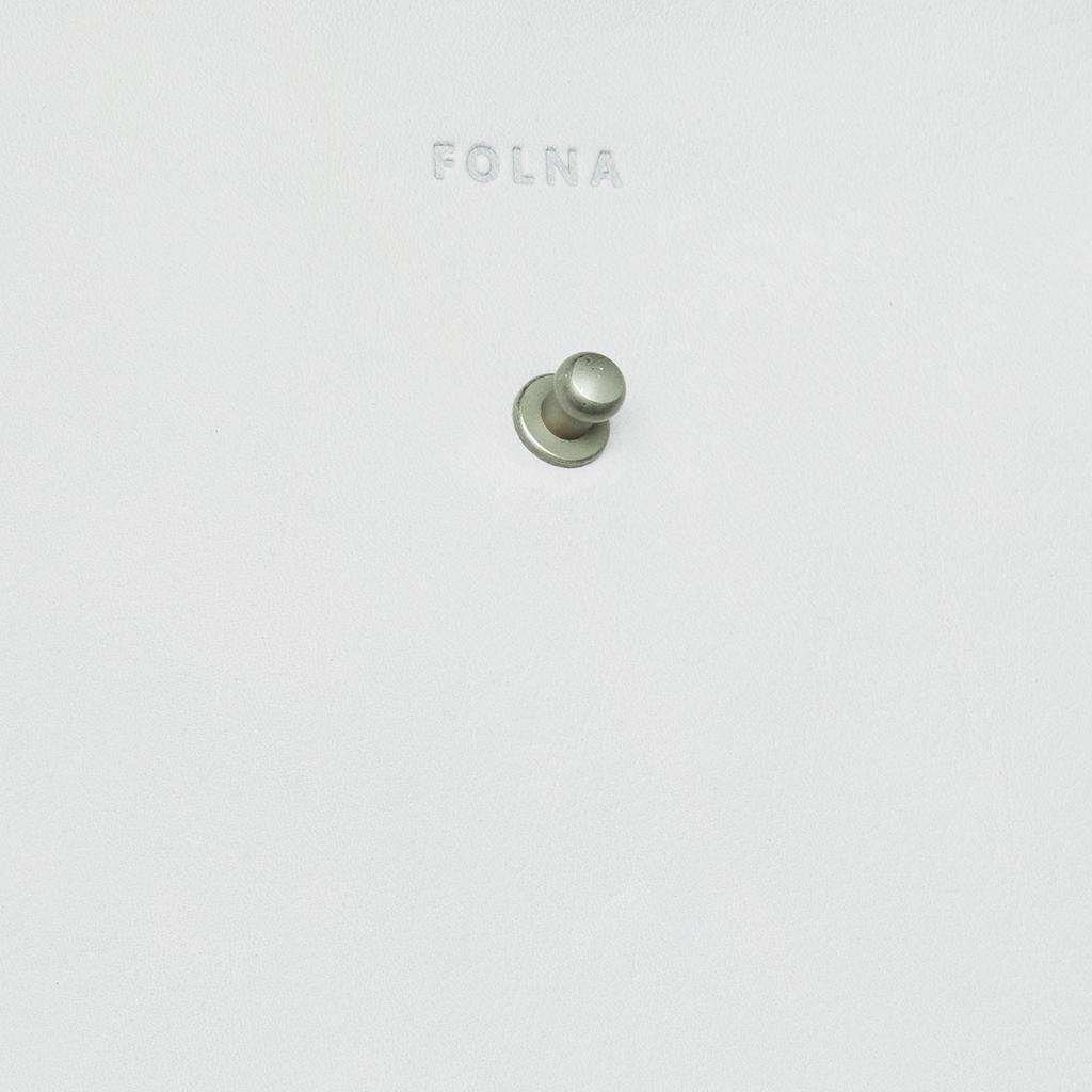 Мягкая гладкая сумка через плечо Мягкая гладкая светло-серая [Forna] женская (L15)