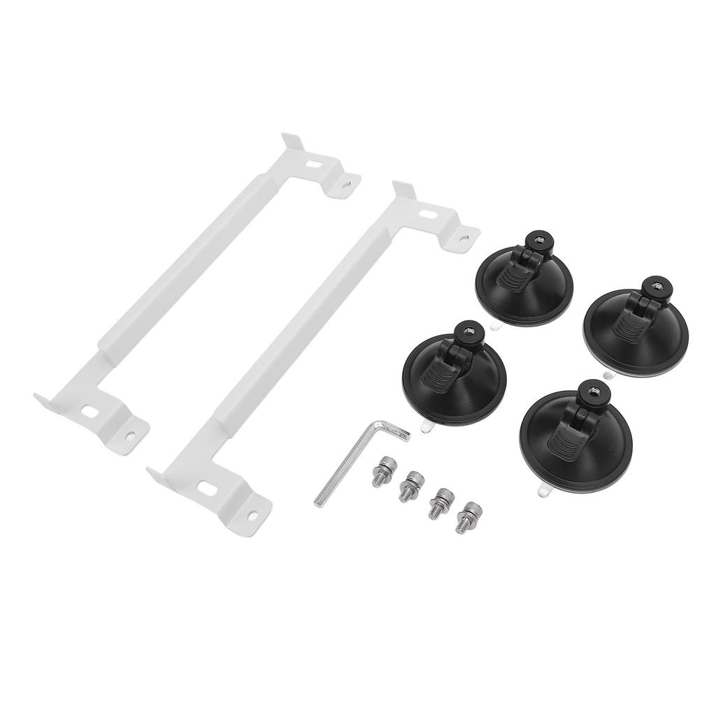 Комплект крепления на присоске для спутниковой антенны и люка Надежный захват Железный Экономия места Легкая установка для лобового стекла автомобиля