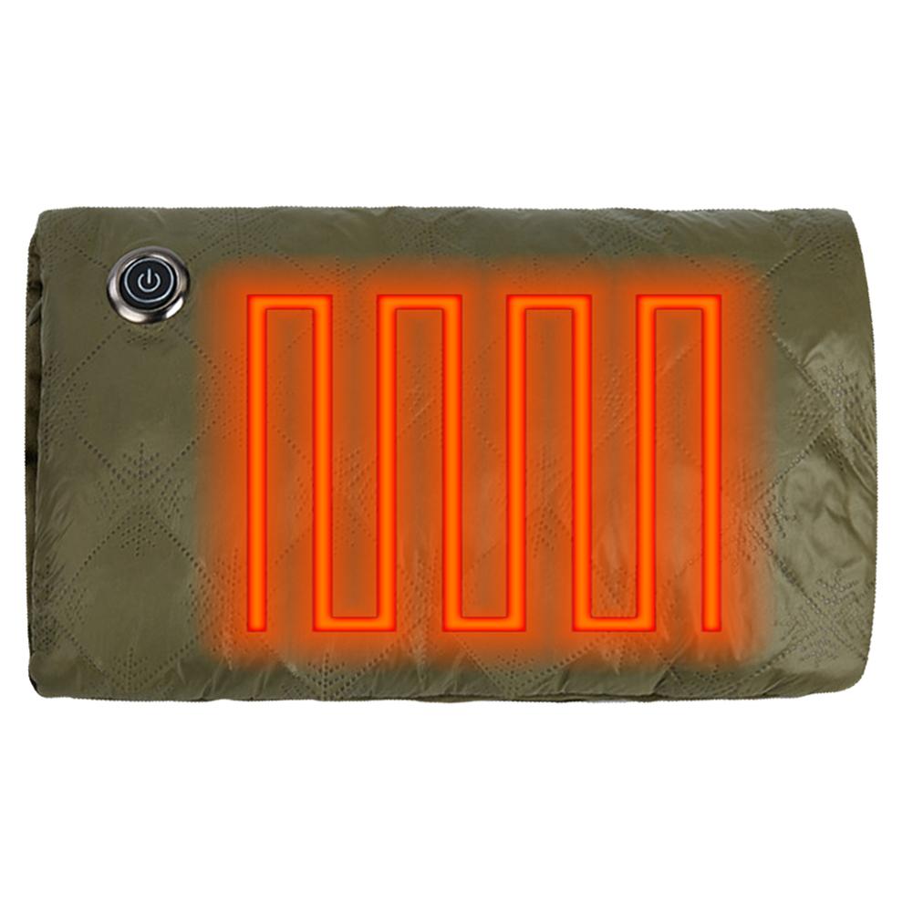 Electric Hand Warmer Electric Heated Gloves Fast Heating Hand Warmer Pouch Soft Heating Mitts for Outdoor Camping Fishing