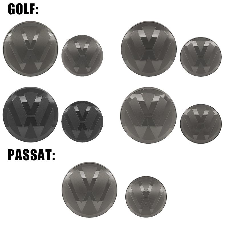 2026 Горячий Для VOLKSWAGEN VW 2 шт. Автомобильный Логотип Значок На Капот Передний и Задний Значок на Багажник Задний Значок Наклейка Аксессуар Для Volkswagen VW Gol