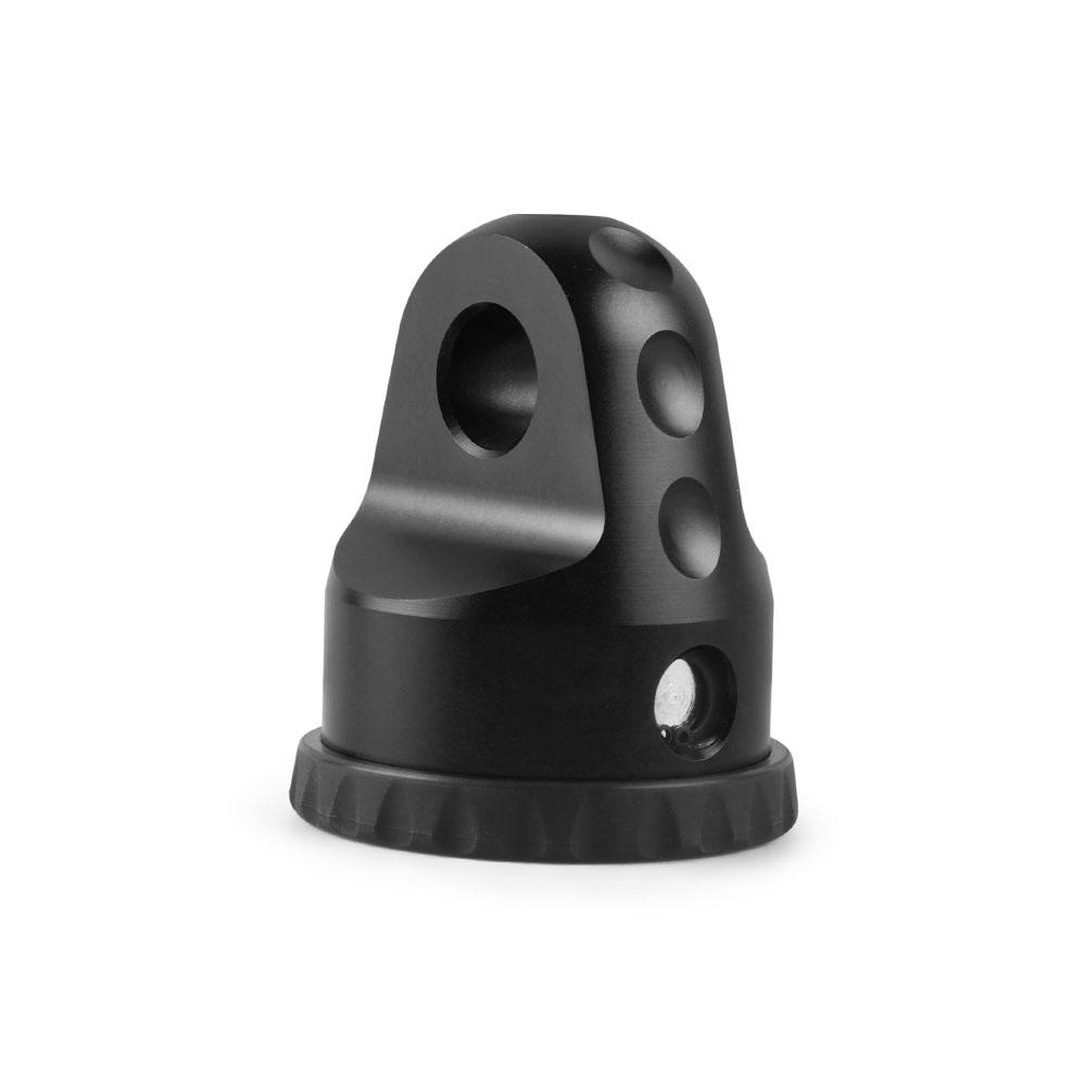 Подставка для крюка лебедки, резиновый защитный чехол, номинальная нагрузка 22000 фунтов для Jeep Wrangler ATV UTV SUV, провод лебедки 3/8 дюйма, D-образное кольцо 3/4 дюйма