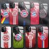 Чехол футбольного клуба «Бавария» для iPhone Samsung Galaxy Redmi Note S 17 16 15 14 13 20 24 25 54 Pro Max Ultra Fe Air Чехол из закаленного стекла