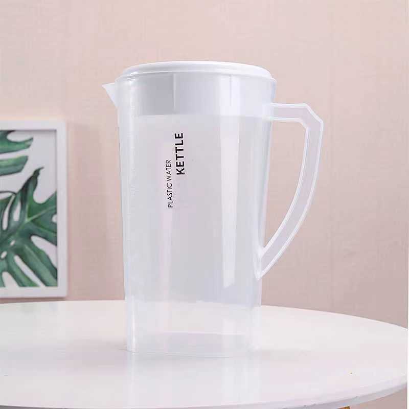 1-3 л чайник для холодной воды со шкалой бутылка для лимонада холодильник кувшин для напитков контейнер для сока большой емкости прохладный чайник для кухни