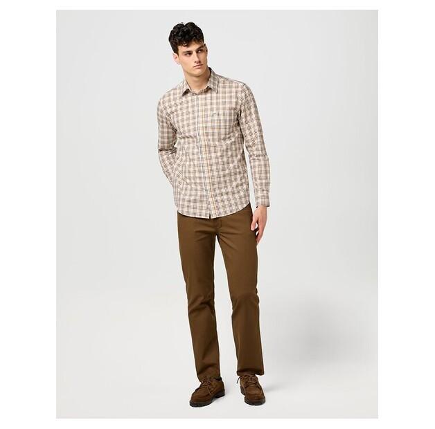 Рубашка Wrangler 1 PKT POPLIN SHIRT