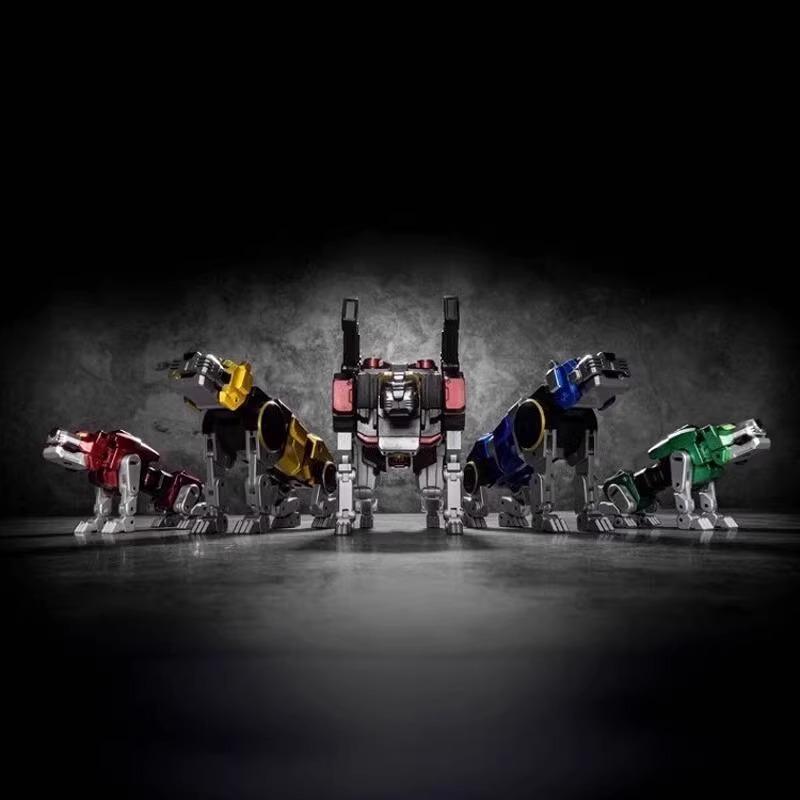 Transformation Toy MICRO COSMOS MC-01S ELVIS Voltron Metal Spray Paint Edition War God Action Figure in Stock
