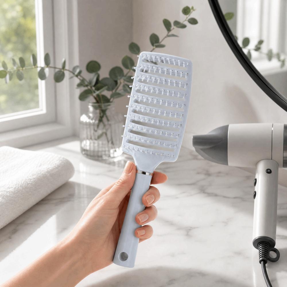 Professional Vented Paddle Hair Brush Large Styling Hair Brush Multi Purpose Hair Comb For Women