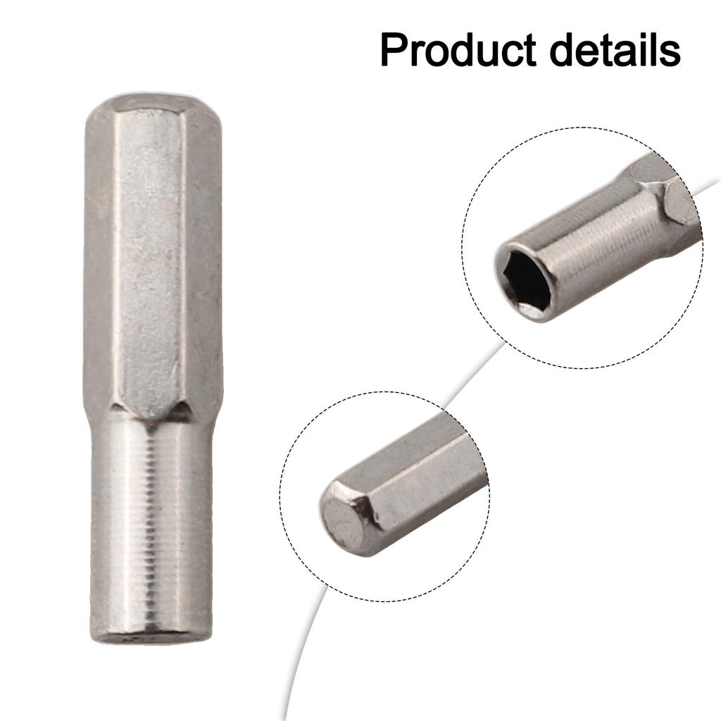 Wide Applications with Magnetic Hex Adapter Socket for 6 35mm to 4mm Bits