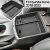 SixthSmoy Для Hyundai Kona 2018 2019 2020 2025 2025 2025 Аксессуары-органайзер для центральной консоли, Вставной лоток, Бокс для хранения подлокотника
