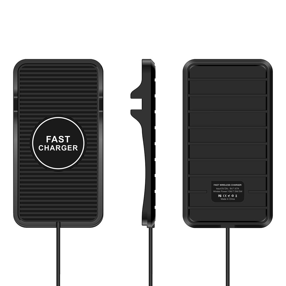 Car Wireless Charger Qi Charging Pad Holder Stand for iPhone XS MAX XR 8 Plus X XS 11 Pro SE 2020 Samsung Galaxy S10 E Plus S21 S20 S9