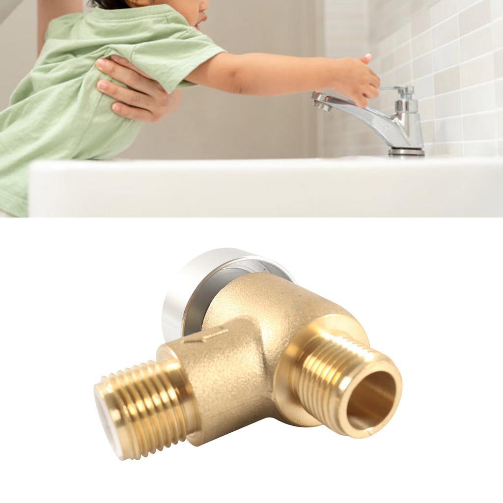 Efficient Brass Vacuum Breaker Check Valves 571-VAC-CHK-A Suitable for Leak Prevention Motorhomes Water Systems Trailers