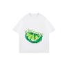 Oversized T Shirt Black Lime Slice With Suck It And See Text Casual Wear For Women Summer Street Style Fashion Top