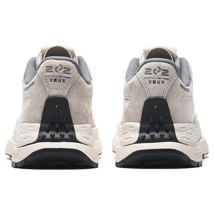 Anta Lifestyle Series Star 202 Non-Slip Wear-Resistant Low-Top Sports Casual Shoes Women Sneakers White Gray 122318880A-1