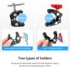 Sports Camera Bracket Motorcycle Mount for Go Pro Hero 13 12 11 10 9 Insta 360 X4 X3 GO 3 3S Moto Bike Bicycle Handlebar Bracket