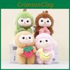 Monkey Fruit Cute Plush Keychain Cartoon Monkey Toy And Keyring Gift Accessory