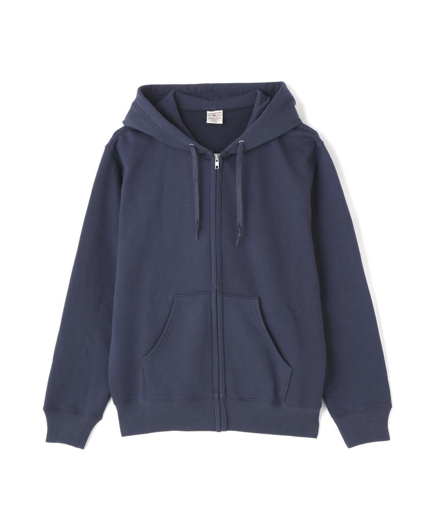 AVIREX DAILY ZIP UP SWEAT PARKA 783-3931005 men's 2XL navy