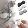 6PCS Kitchen Storage Wire Winder, Household Traceless Plug Fixed Power Cord Organizer Wire and Cable Management Home Storage Tools