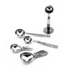 L Member Stainless Steel 15ml/30ml Measuring Spoon for Coffee, Milk Powder, and Seasoning with Scale - Baking Tool.