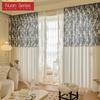 1PC Nuan Series Floral Curtain Window Drapes Decor Window Screening White Sheer Tulle Curtain for Living Room Home Decor