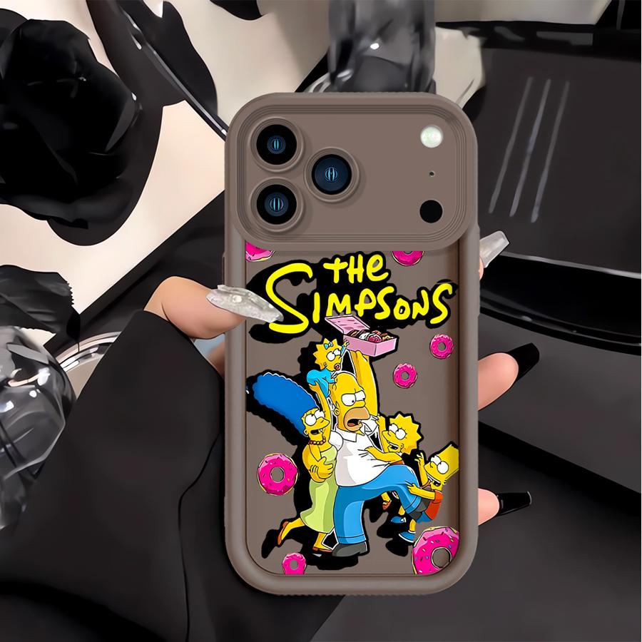 Чехол для телефона S-simpsons для Apple iPhone 17 Pro Max 12 15 Air 13 Mini 14 Plus XR 11 XS 16 16e