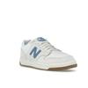 New Balance 480 Sea Salt Heron Blue Унисекс Кроссовки Белые BB480LLA