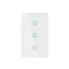 LangYeao US Electric Roller Shutters Curtain Smart Switch Tuya ZigBee Touch Wall Switch Alexa Voice Control APP Remote Control