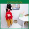 Toddler School Cartoon Backpack With Cute Bear Pendant And Design Lightweight
