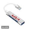 1 шт. Адаптер-хаб с портом Type-C на USB, многопортовый разветвитель для KIA Sportage Rio 3 4 Ceed JD Picanto Soul Stonic Niro K5