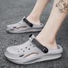 New Radio Wave Hole Shoes Breathable Fashion Lightweight Comfortable Beach Shoes Garden Shoes Men's K Outdoor Casual Non-slip