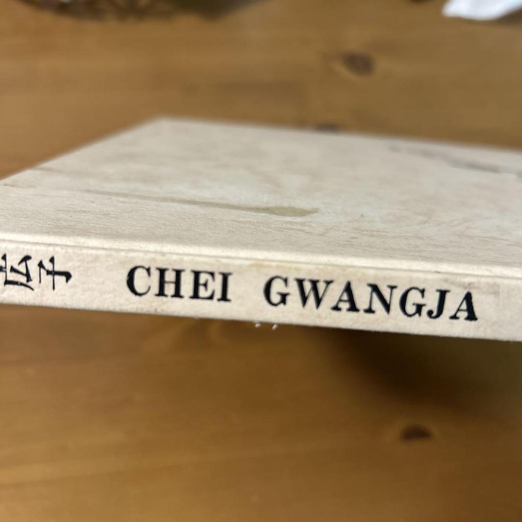 [USED] CHEI GWANGJA Art Book Rare Item