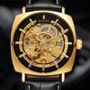 Top Brand New European and American Style Fashion Men's Watch Automatic Mechanical Men's Watch Casual Full Hollow Fashion Watch