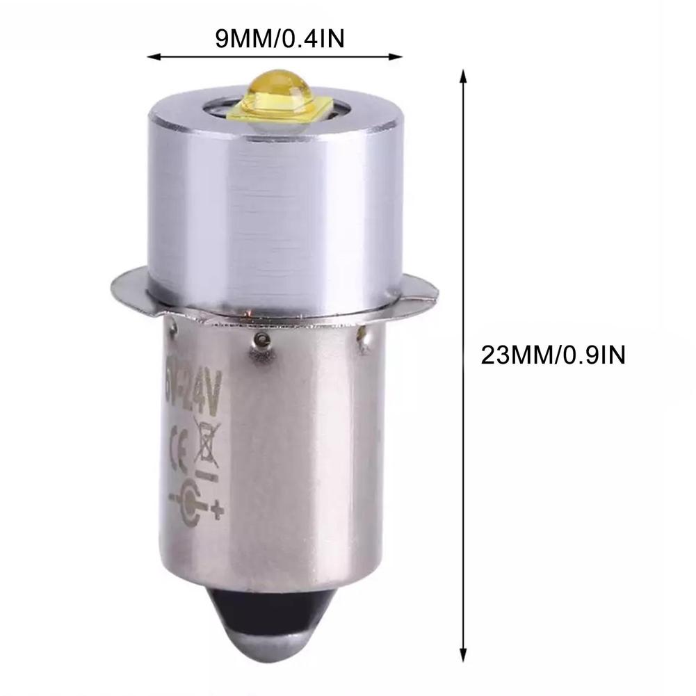P13.5S E10 BA9S Base 5W светодиодные лампы для модернизации, белый фонарик Maglite 6500K 3W DC6V-24V, сменные лампы, фонарики, рабочая лампа