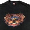 Винтажная футболка HARLEY DAVIDSON MOTORCYCLE LIVE TO RIDE XL байкер из делавэра 90-х