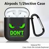 Мультяшные Крутые Чехлы для Наушников с Глазами Чехол Для Airpods 2 1 4 Pro 3 Pro2 Pro3