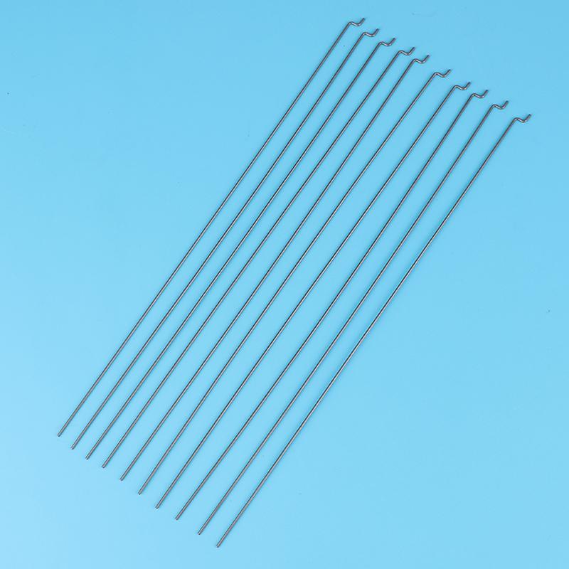 10 шт. Z-образная тяга сервопривода, диаметр 1,3 мм, длина 27/31 см, стальная проволока, рычаг управления углом для радиоуправляемого самолета
