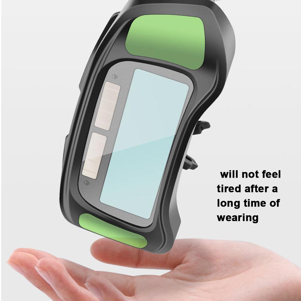 Сварочные очки с автоматическим затемнением, большой обзор, истинный цвет, защитные очки с автоматическим затемнением для дуги