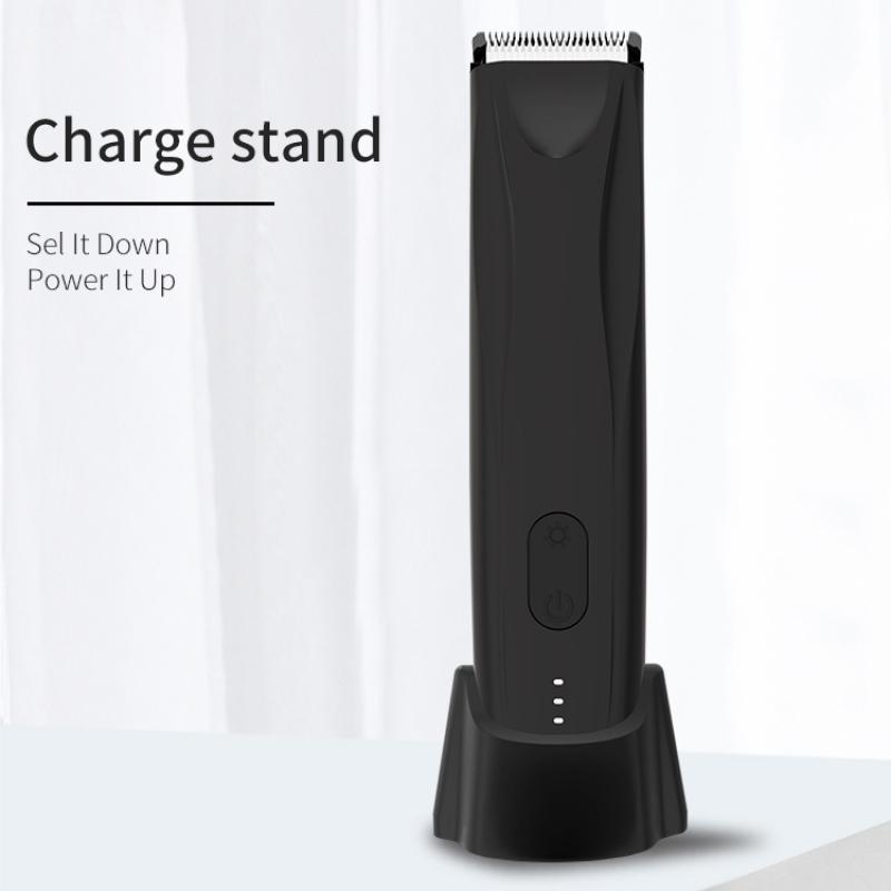 Машинка для стрижки всего тела Waterprof Cliper Мяч для косилки Водонепроницаемая электрическая машина для удаления волос с частными частями для мужчин IPX6 Бритье под волосами