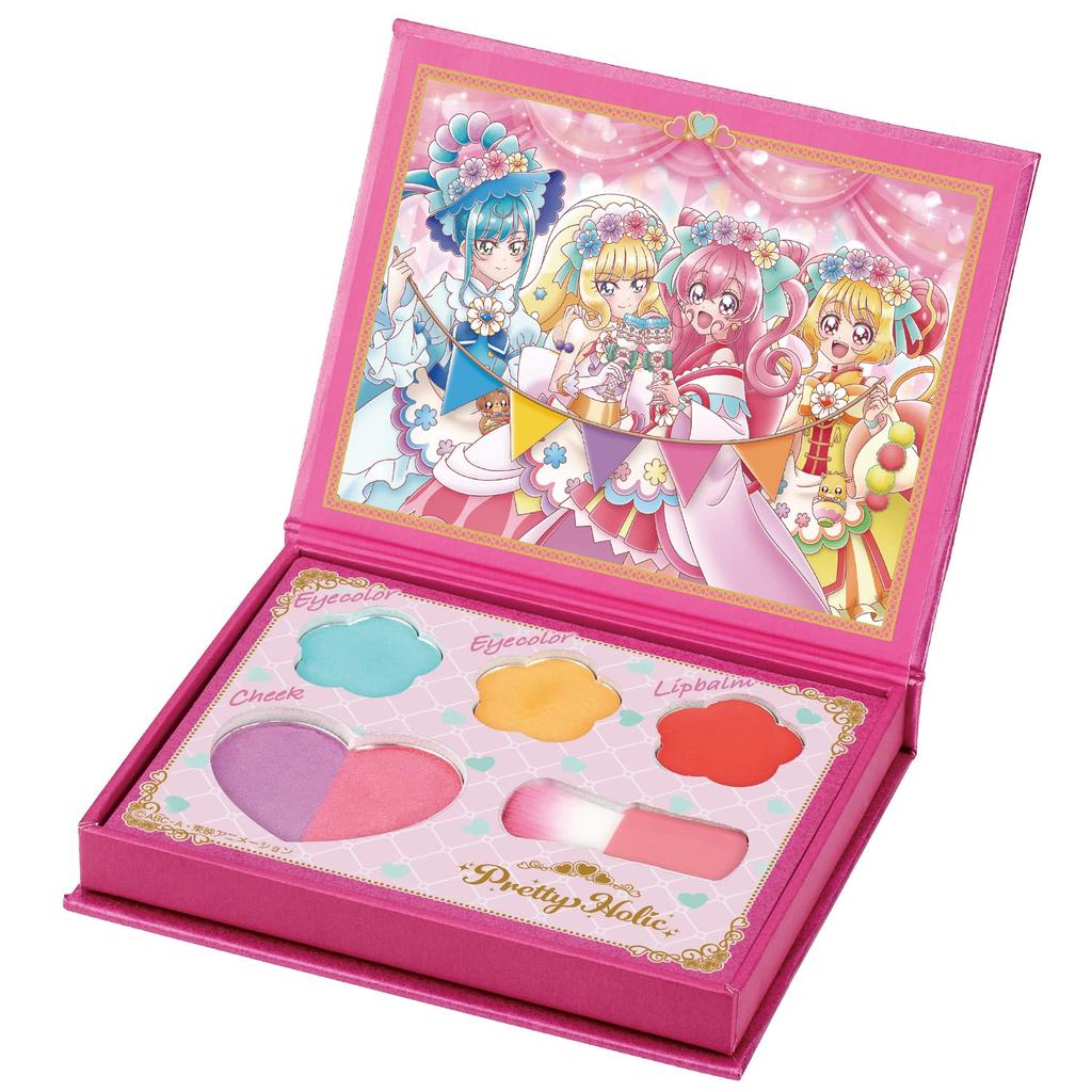 Bandai Специальная палетка макияжа Pretty Holic Яркие цвета Рекомендуется для детей от 6 лет