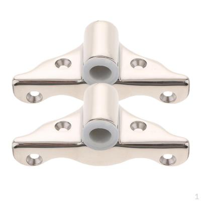 2 гнезда бронзово-серебряные крепления уключины из нержавеющей стали для парусного спорта и гребли