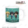 Attack on Titan Group Chibi Character Activity Mug Ver.