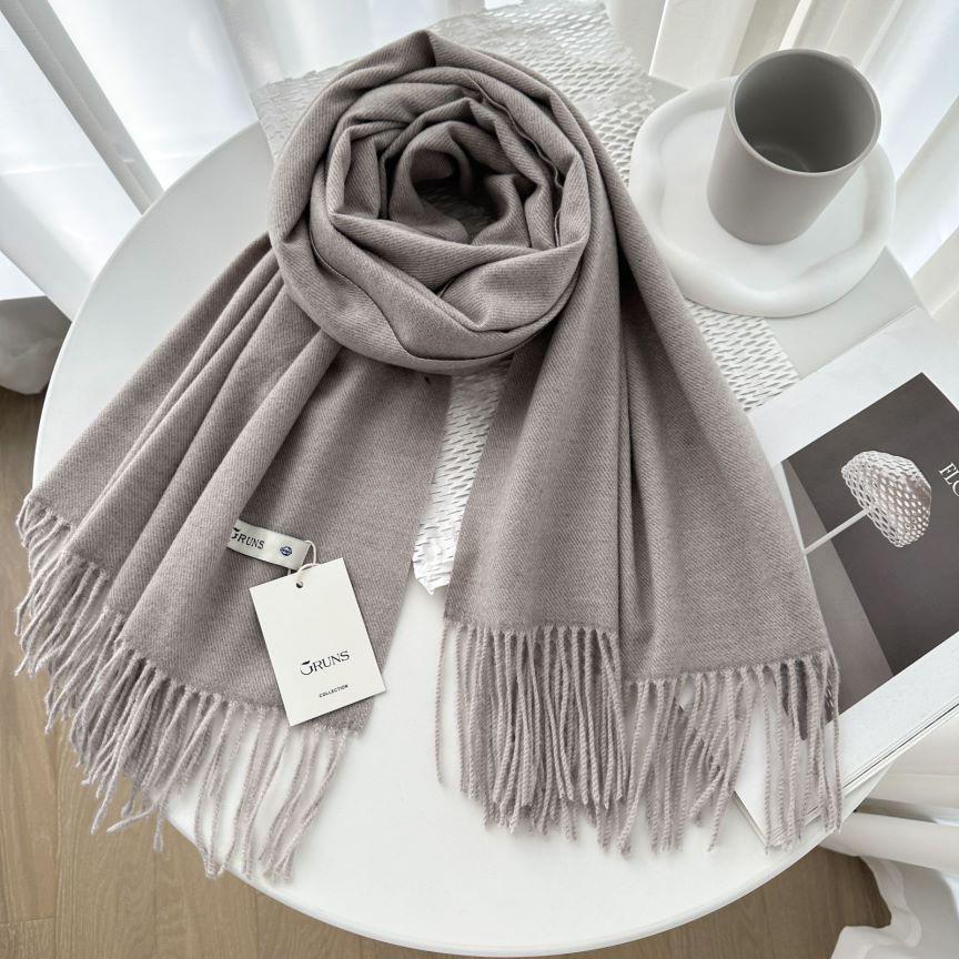 Women's Luxurious Cashmere Scarf Shawl - 250g, Perfect for Autumn & Winter
