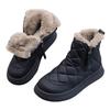 MiraiHiraki Snow Sheepskin Boots with Inner Short Winter Zipper Cold Weather Winter Shoes Women's Boots, Fur, Boots, Boots, Boots, Boots, Non-Slip